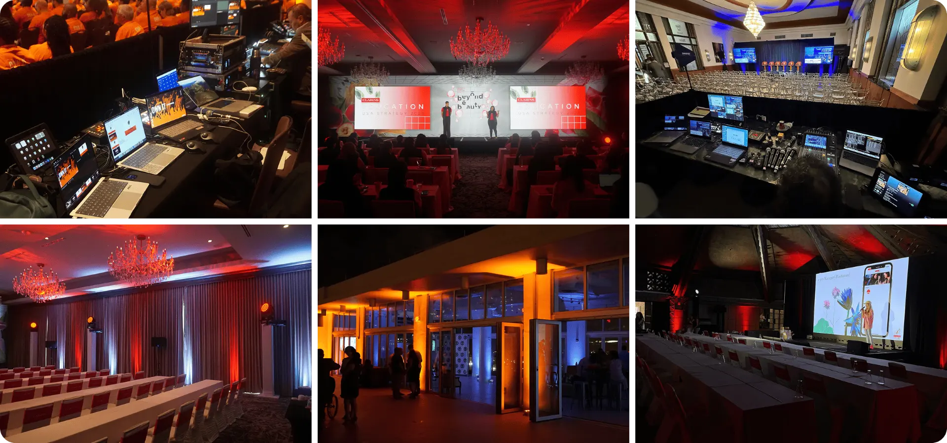 GE Audio Visual production and technical support & management services work examples